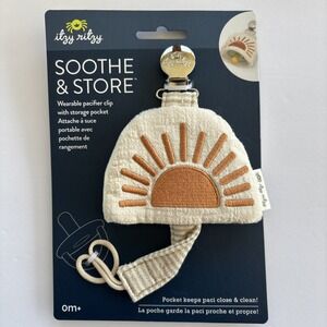 Itzy Ritzy Soothe & Store Wearable Pacifier Clip‎